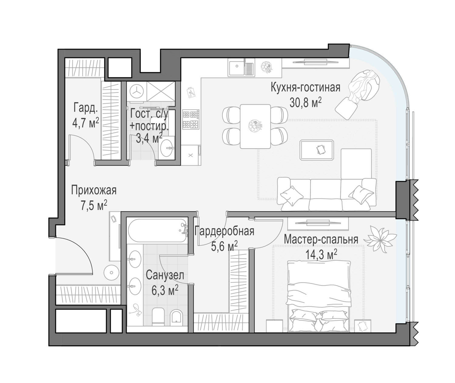 Квартира №
