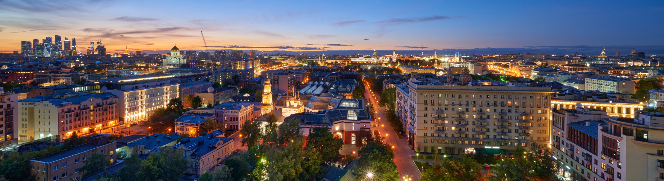 nighttime panorama