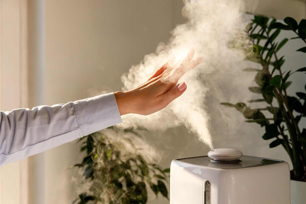 Individual humidifying systems in each apartment