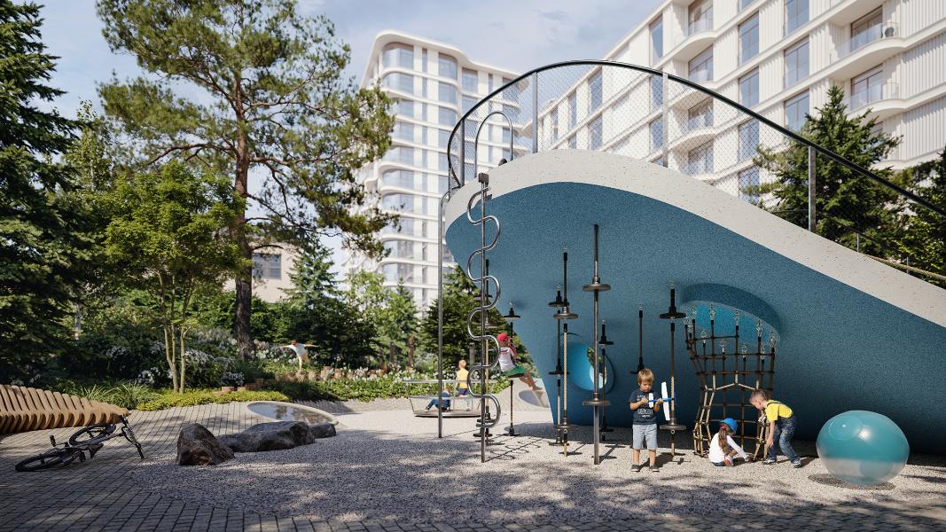 Developmental environment for children in Lavrushinsky House - children's playground photo #2